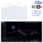 CL Brakes - Kit 4 pz. pastiglie freno (4002T21)