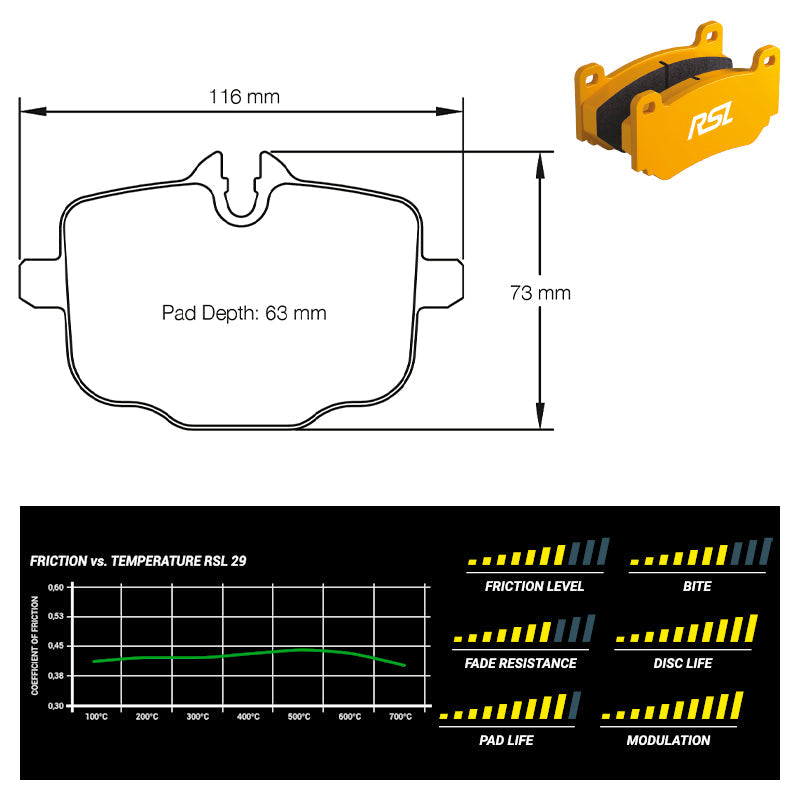 Pagid - Pastiglie freno BMW M2 [G87] (4932) - Rear - Ravasicorse