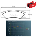 Pagid - Pastiglie freno Yamaha YXZ100R (6004) - Rear - Ravasicorse