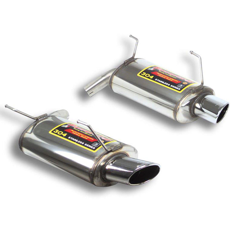Supersprint - Finale con silenziatore 120x80 mm DX+SX x Honda S2000 240 Hp (2000-2004) - Ravasicorse