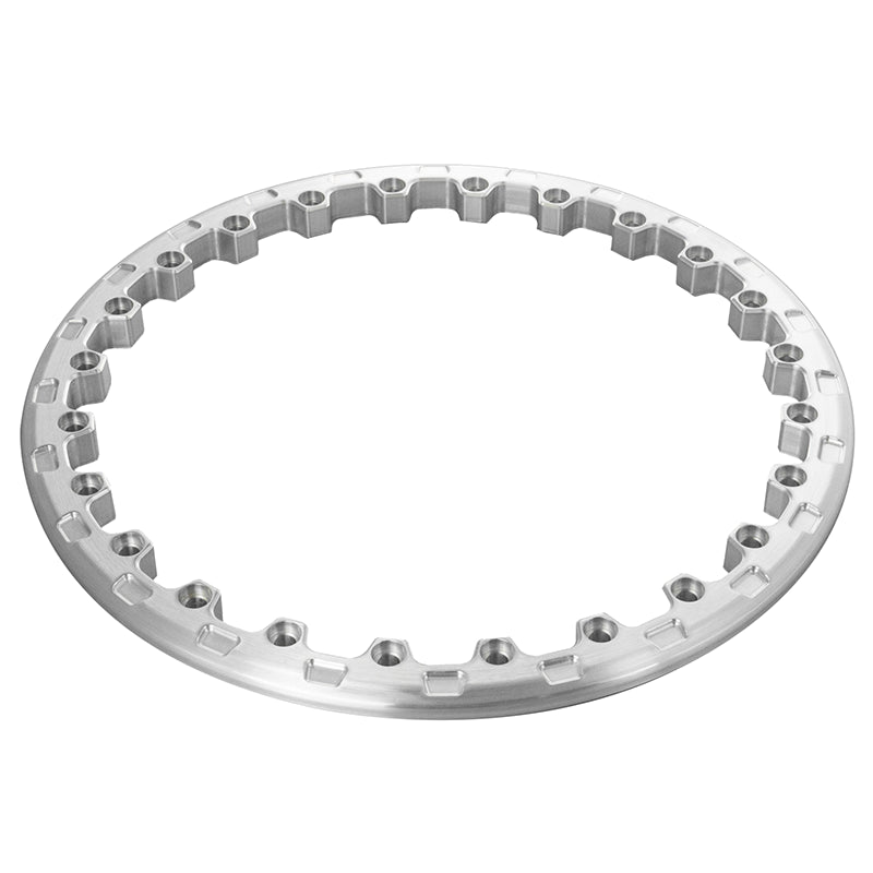 Evocorse - Beadlock forged ring for Atlas wheel brushed, includes 24 stainless steel screws