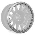 Evocorse - Beadlock forged ring for Atlas wheel brushed, includes 24 stainless steel screws