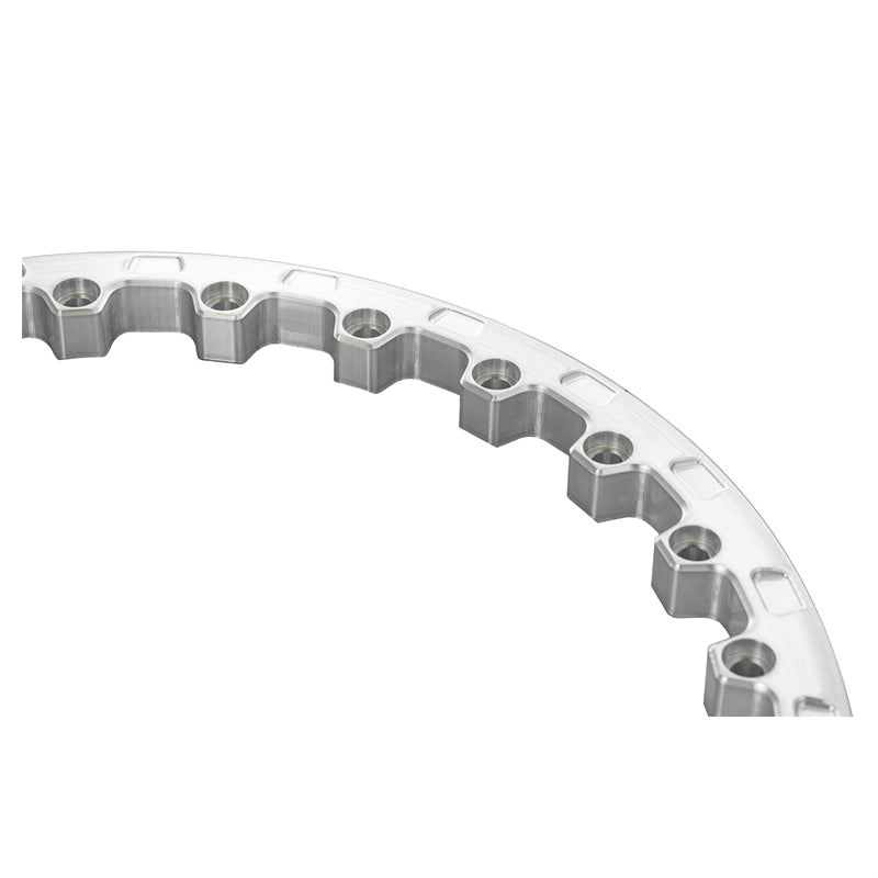Evocorse - Beadlock forged ring for Atlas wheel brushed, includes 24 stainless steel screws