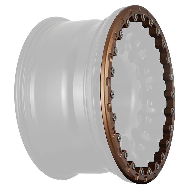 Evocorse - Beadlock forged ring for Atlas wheel copper color, includes 24 stainless steel screws