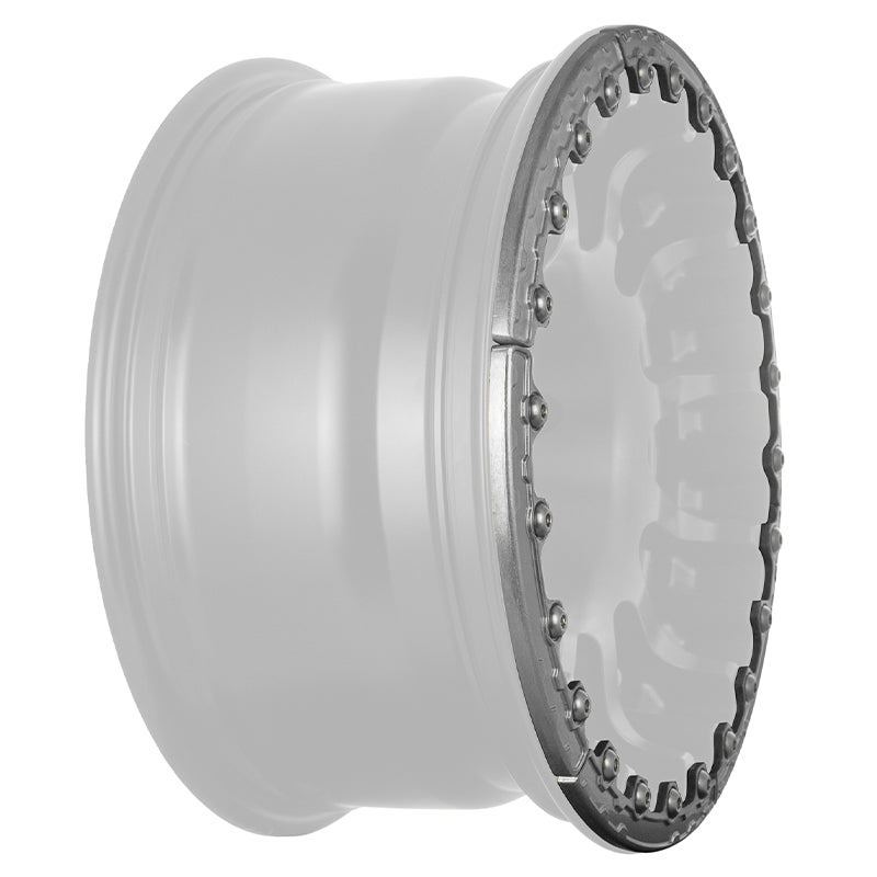 Evocorse - Protection ring in Aluminum for Atlas BL wheel - Polish aluminum color, includes fitting stainless steel screws