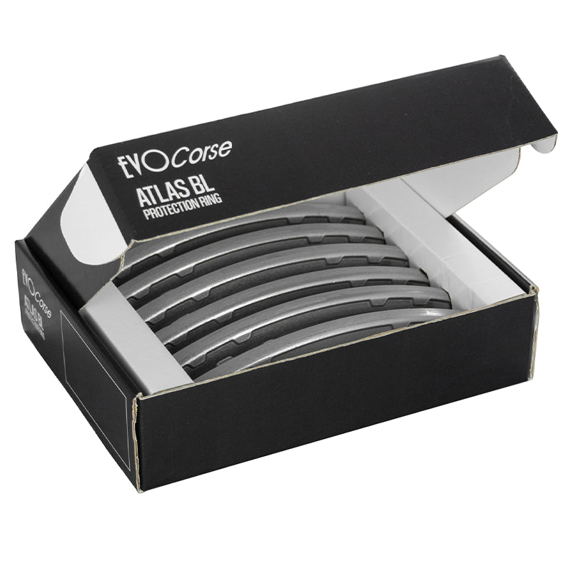 Evocorse - Protection ring in Aluminum for Atlas BL wheel - Polish aluminum color, includes fitting stainless steel screws