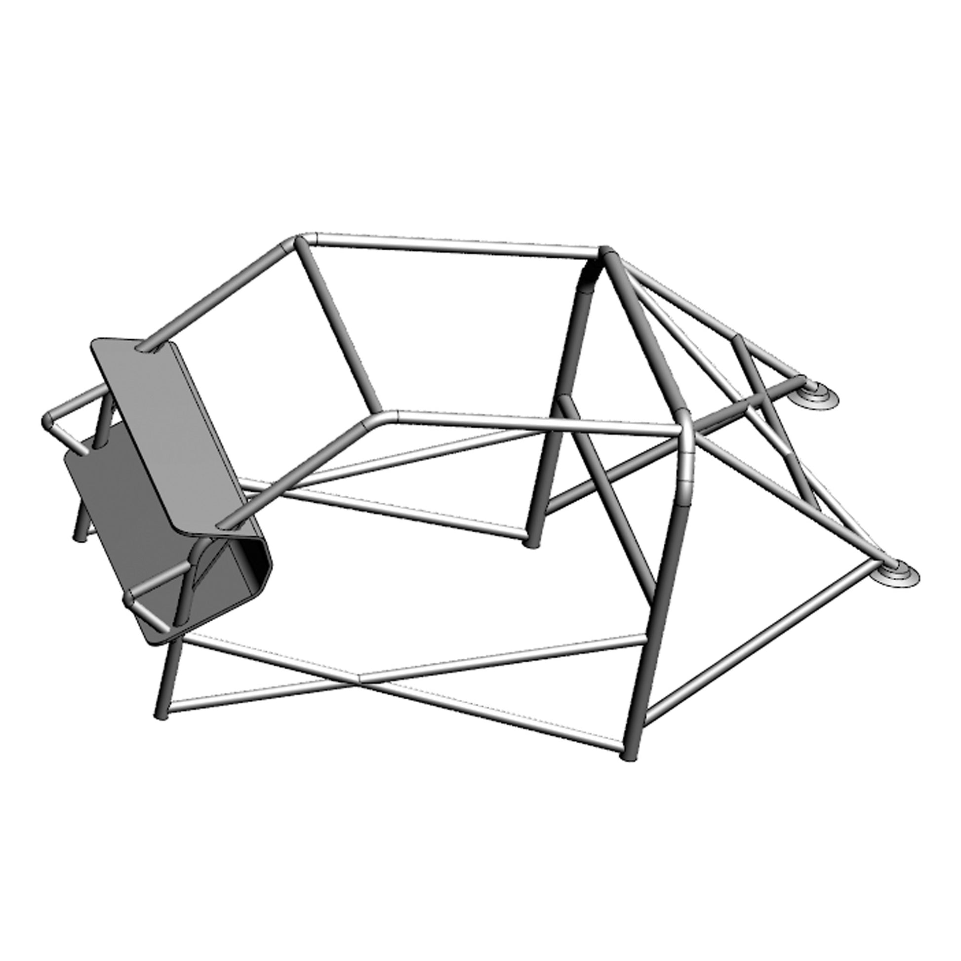 OMP - Roll bar x Volkswagen Polo 3rd series (3 doors) - Ravasicorse