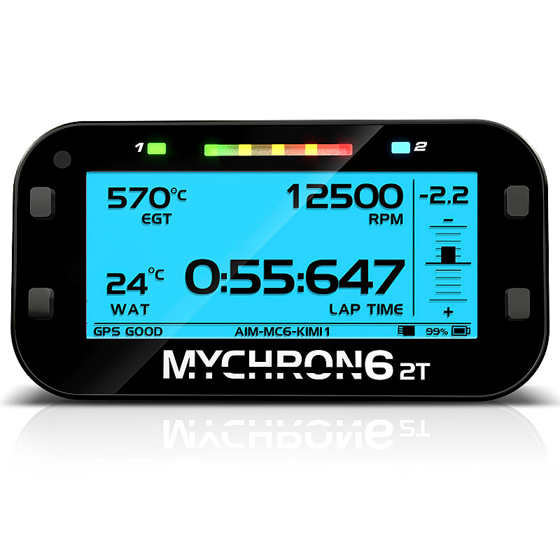 AIM - Dash logger MyChron6 2T (Karting) - Ravasicorse