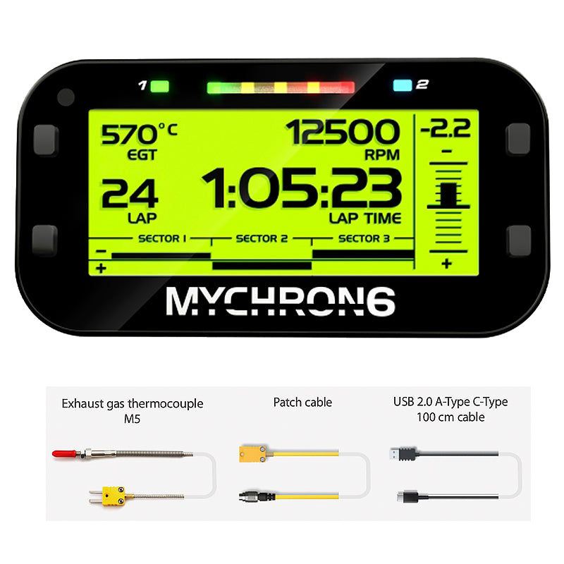 AIM - Dash logger MyChron6 1T (Karting) - Ravasicorse