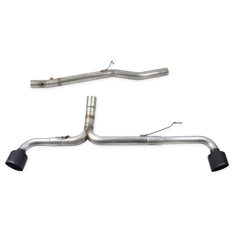 Inoxcar - Finale senza silenziatore con uscita 114 DX+SX (Ceramic)
