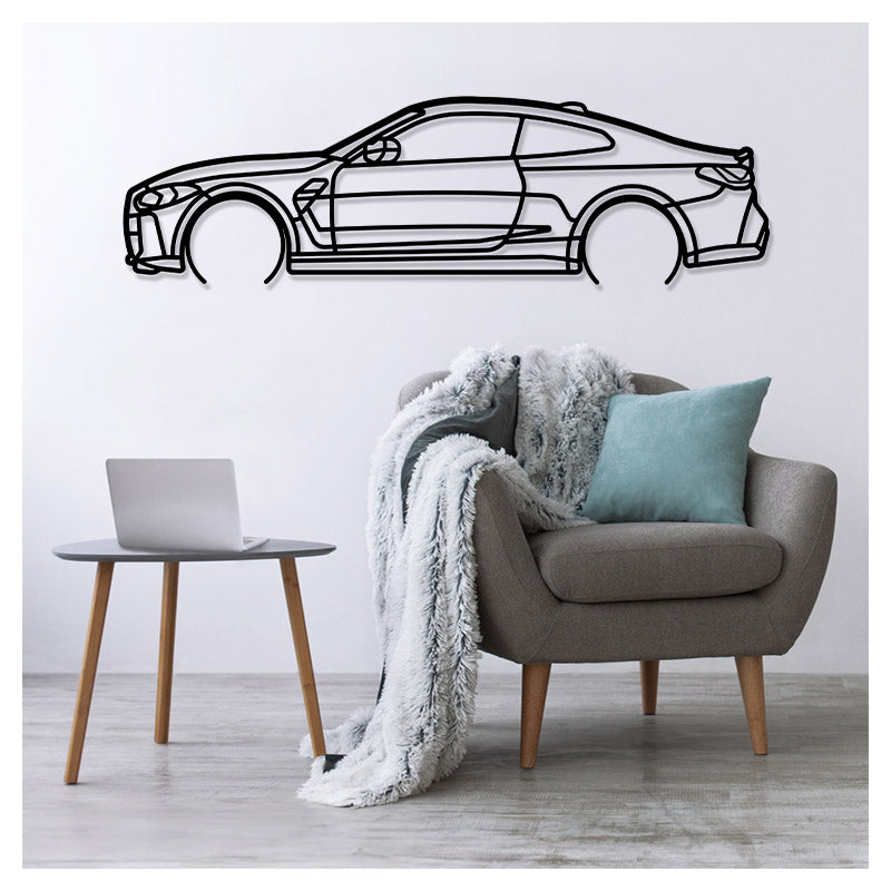 M4 G82 - Metal car silhouette - Ravasicorse