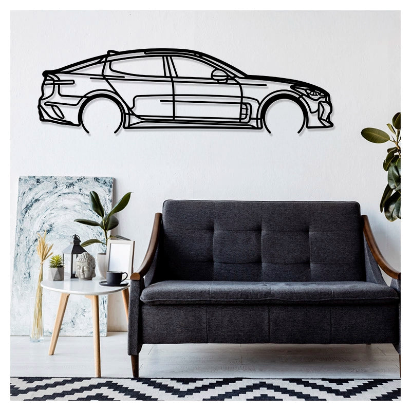STINGER 2022 - Metal car silhouette