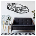 SENNA Front - Metal car silhouette