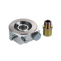 Mocal - Flangia per sensori 2 x 1/8" NPT / 1 x 3/8" BSP - Ravasicorse