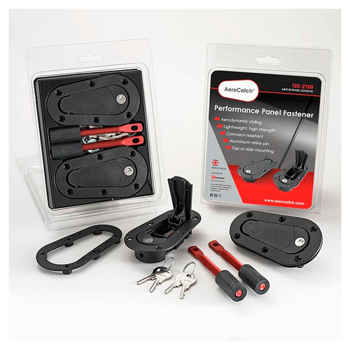 AeroCatch - Ganci cofano (black) - Ravasicorse