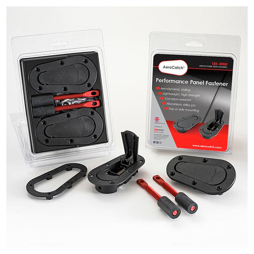 AeroCatch - Ganci cofano (black) - Ravasicorse