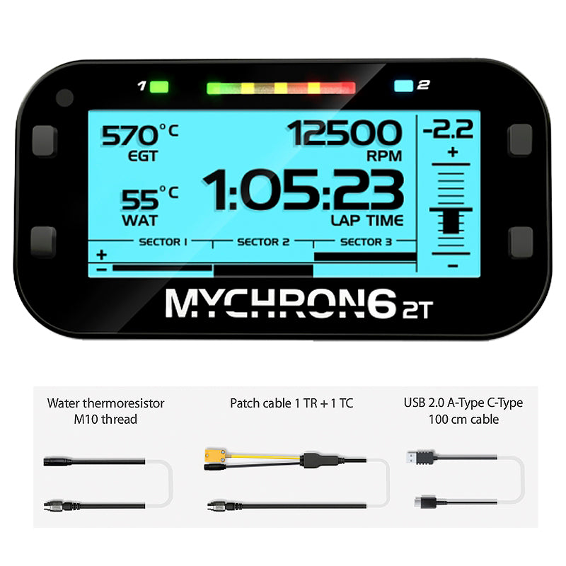 AIM - Dash logger MyChron6 2T (Karting) - Ravasicorse