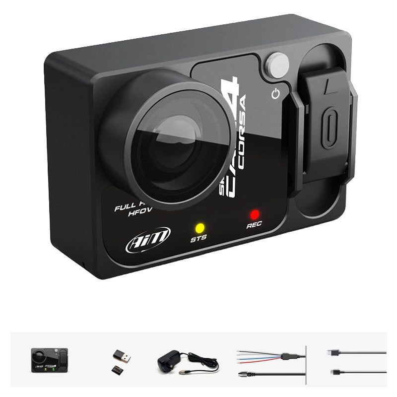 AIM - SmartyCam 4 Corsa lente 85° - Cavo CAN ECU 200 / 400 cm