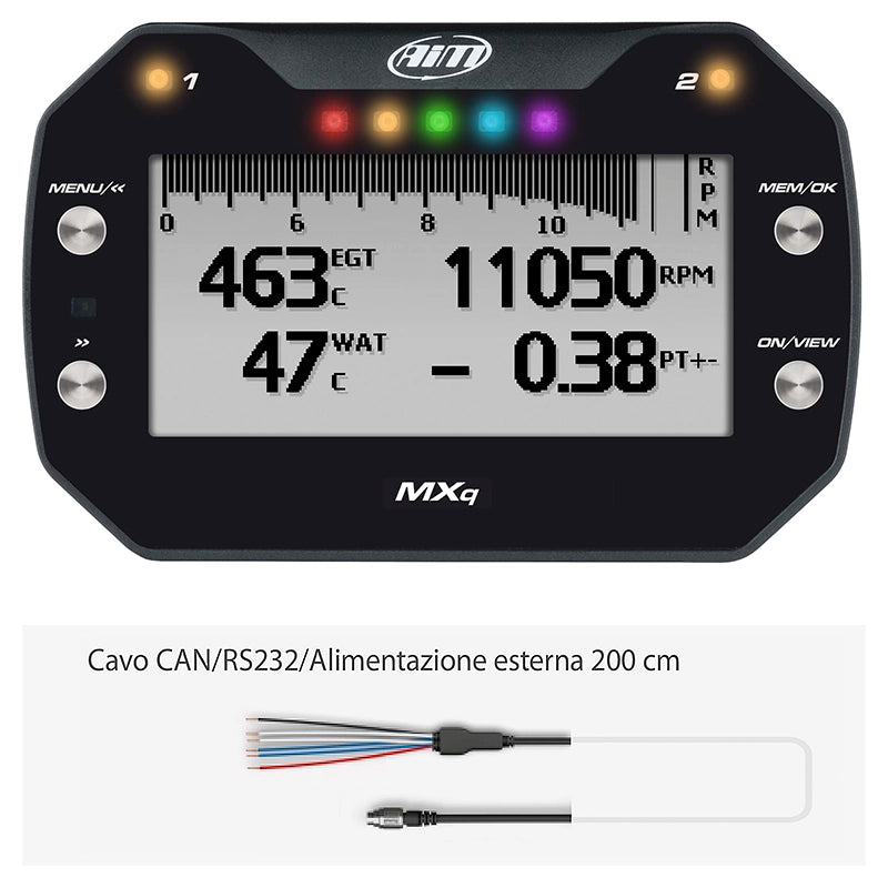 AIM - Dash logger MXq