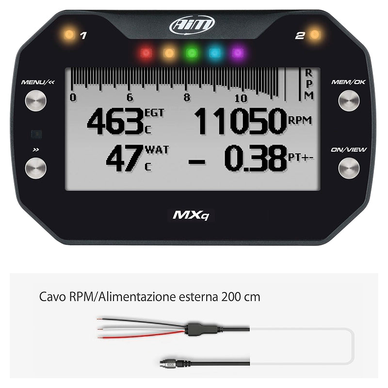 AIM - Dash logger MXq