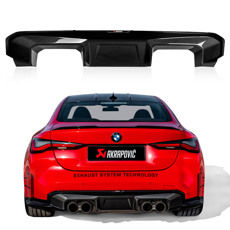 Akrapovic - Diffusore High Gloss Black x BMW M3 (G80-81) / M4 (G82-83) - Ravasicorse