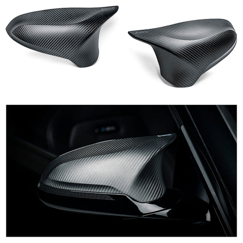 Akrapovic - Cover specchietti in carbonio - Matt Black - BMW M2 / M3 / M4 - Ravasicorse