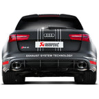Akrapovic - Scarico completo x Audi RS6 Avant (C7) OPF