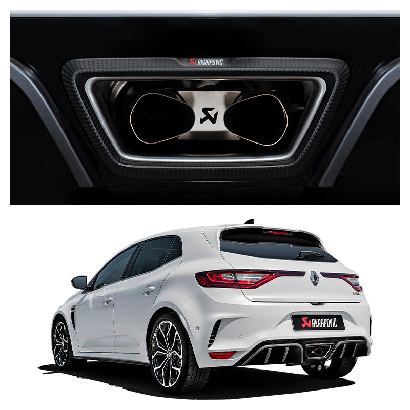 Akrapovic - Scarico slip-on x Renault Mégane 4 RS (2019-20 / OPF) - Ravasicorse