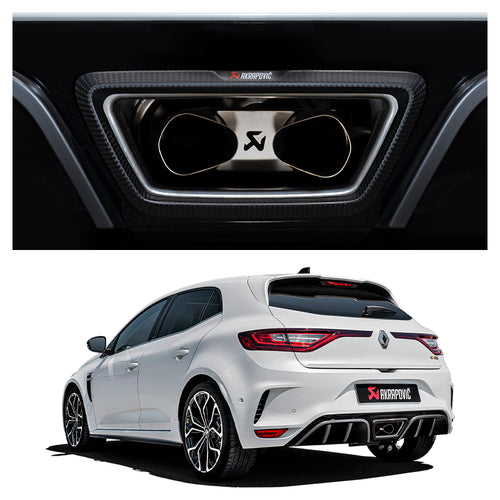 Akrapovic - Scarico slip-on x Renault Mégane 4 RS (2019-20 / OPF) - Ravasicorse