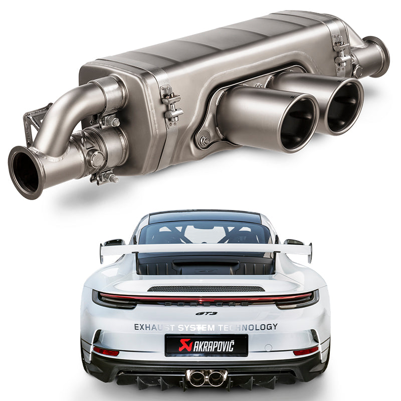Akrapovic - Scarico Slip-On x Porsche 911 GT3 (992) - Ravasicorse
