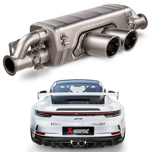 Akrapovic - Scarico Slip-On x Porsche 911 GT3 (992) - Ravasicorse