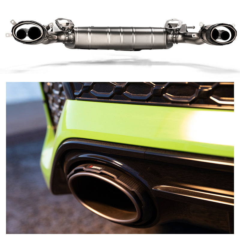 Akrapovic - Scarico Slip-On x Audi RS3 Sedan (8Y) OPF - Ravasicorse