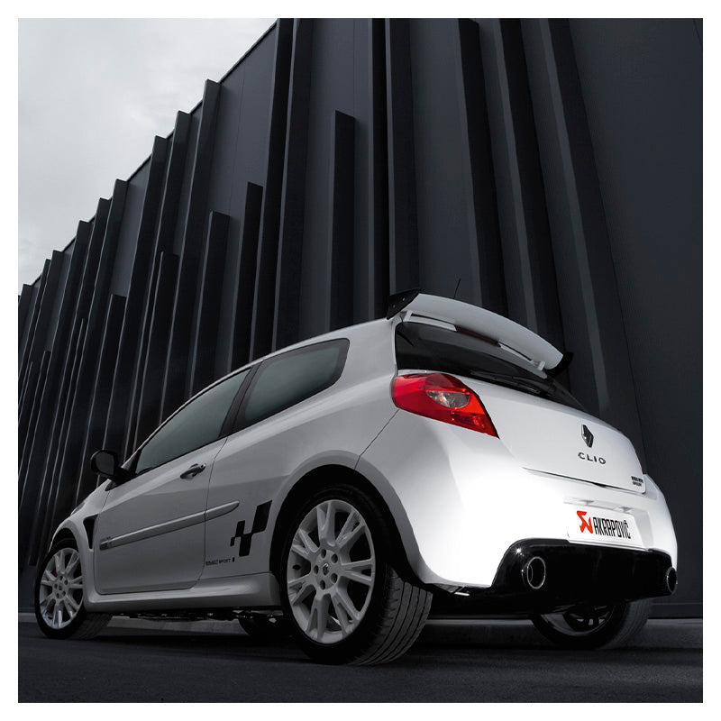 Akrapovic - Scarico slip-on x Renault Clio 3 RS 200 (2009-2012) - Ravasicorse