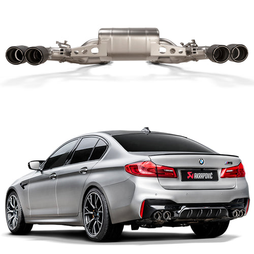 Akrapovic - Scarico slip-on x BMW M5 incl. Competition / CS OPF (F90) - 2021-2023 - Ravasicorse