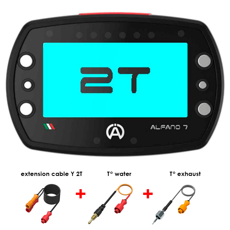 Alfano - 7 2T (sensore temperatura acqua + temperatura scarico + prolunga 135 cm) - Ravasicorse