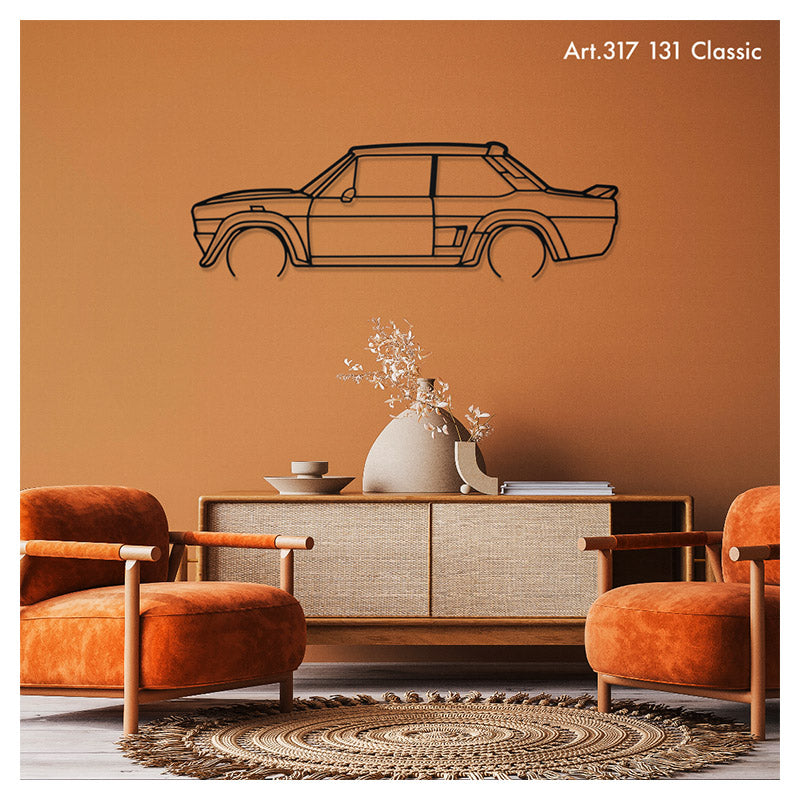 131 CLASSIC - Metal car silhouette - Ravasicorse