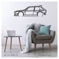 DELTA S4 - Metal car silhouette - Ravasicorse