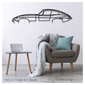 COUPE 60 CLASSIC - Metal car silhouette - Ravasicorse