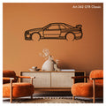 GTR CLASSIC - Metal car silhouette - Ravasicorse