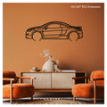 RCZ EXTENSION - Metal car silhouette - Ravasicorse