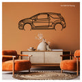 DS3 RACING - Metal car silhouette - Ravasicorse