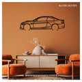 M3 E92 - Metal car silhouette - Ravasicorse