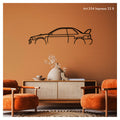 IMPREZA 22 B - Metal car silhouette - Ravasicorse