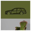 C63 STATION WAGON 2011 - Metal car silhouette - Ravasicorse