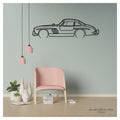 300 SL 1954 CLASSIC - Metal car silhouette - Ravasicorse