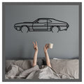 GRAN TORINO - Metal car silhouette - Ravasicorse
