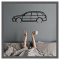 RS4 2000 - Metal car silhouette - Ravasicorse