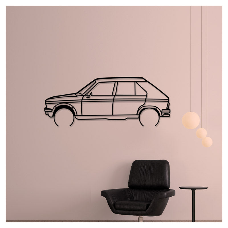 104 CLASSIC - Metal car silhouette - Ravasicorse