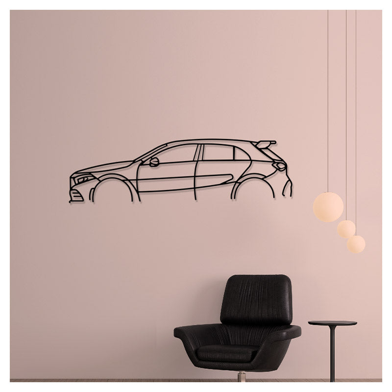 A 35 AMG - Metal car silhouette - Ravasicorse
