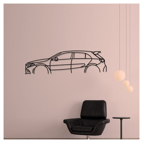 A 35 AMG - Metal car silhouette - Ravasicorse